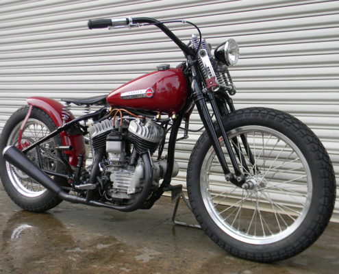 1947 Harley-Davidson WL/WR Replica – 709Cycles